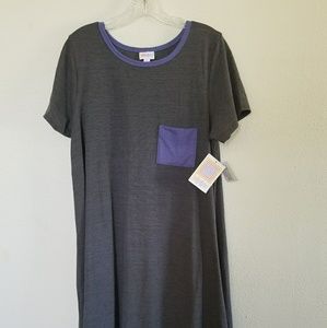 BNWT Lularoe Carly L gray